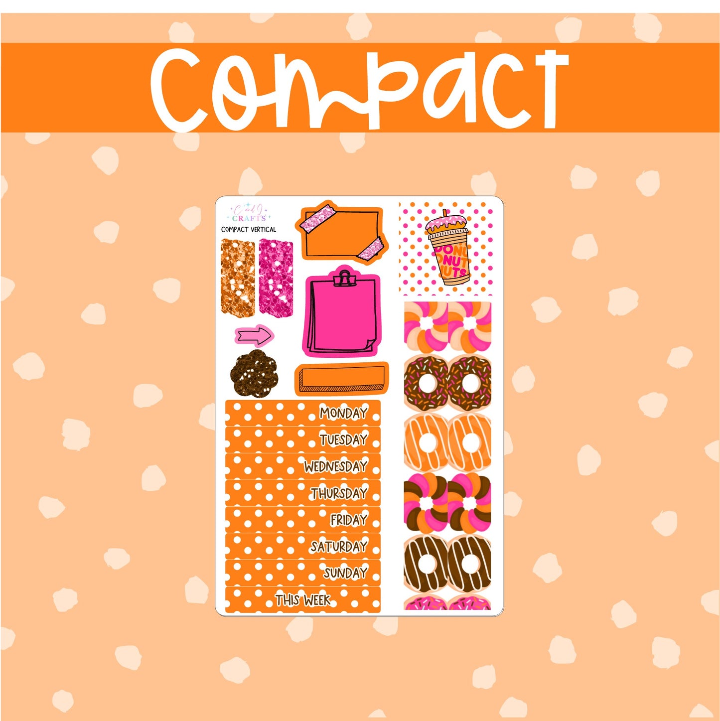 Donuts & Coffee // Compact Vertical