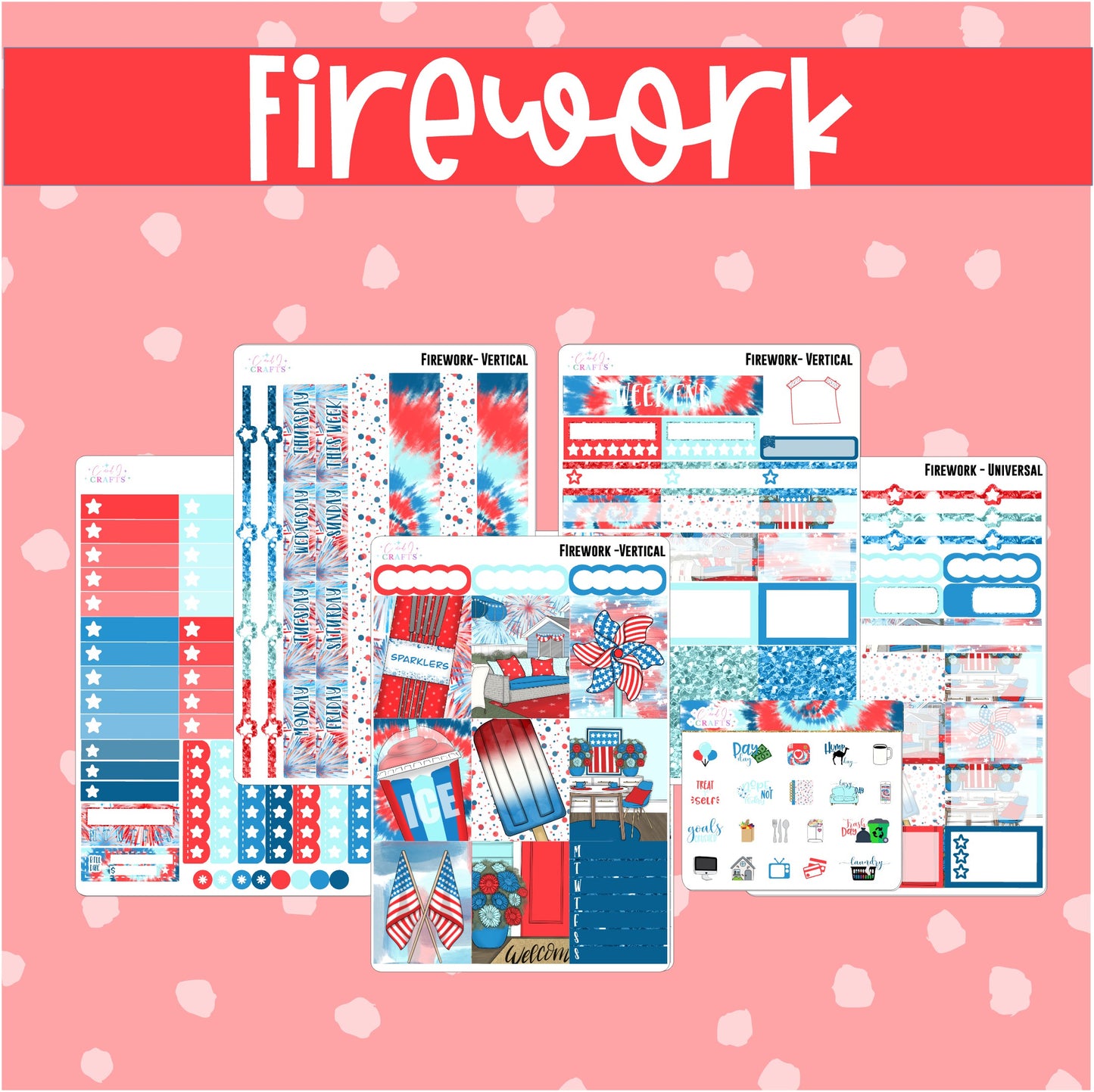 Firework *a la carte*
