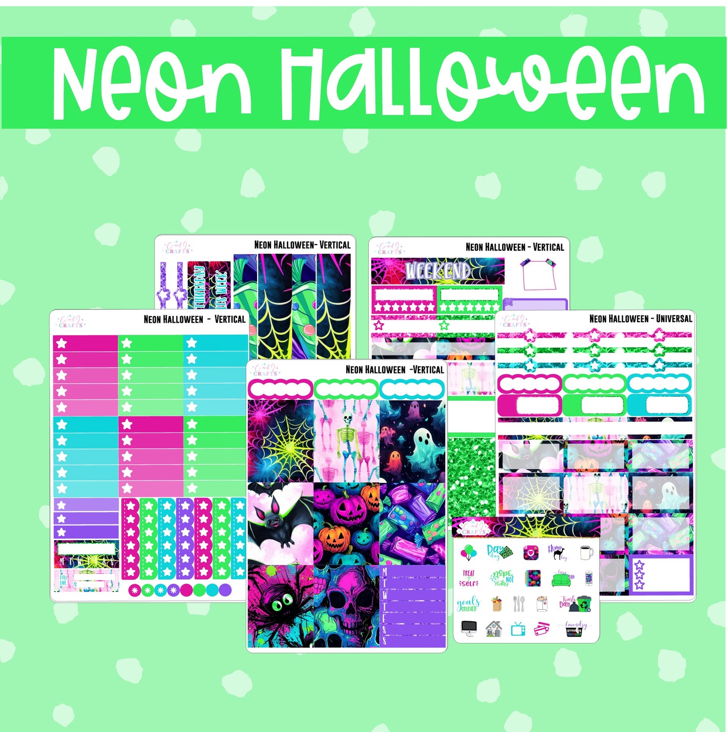 Neon Halloween *a la carte*