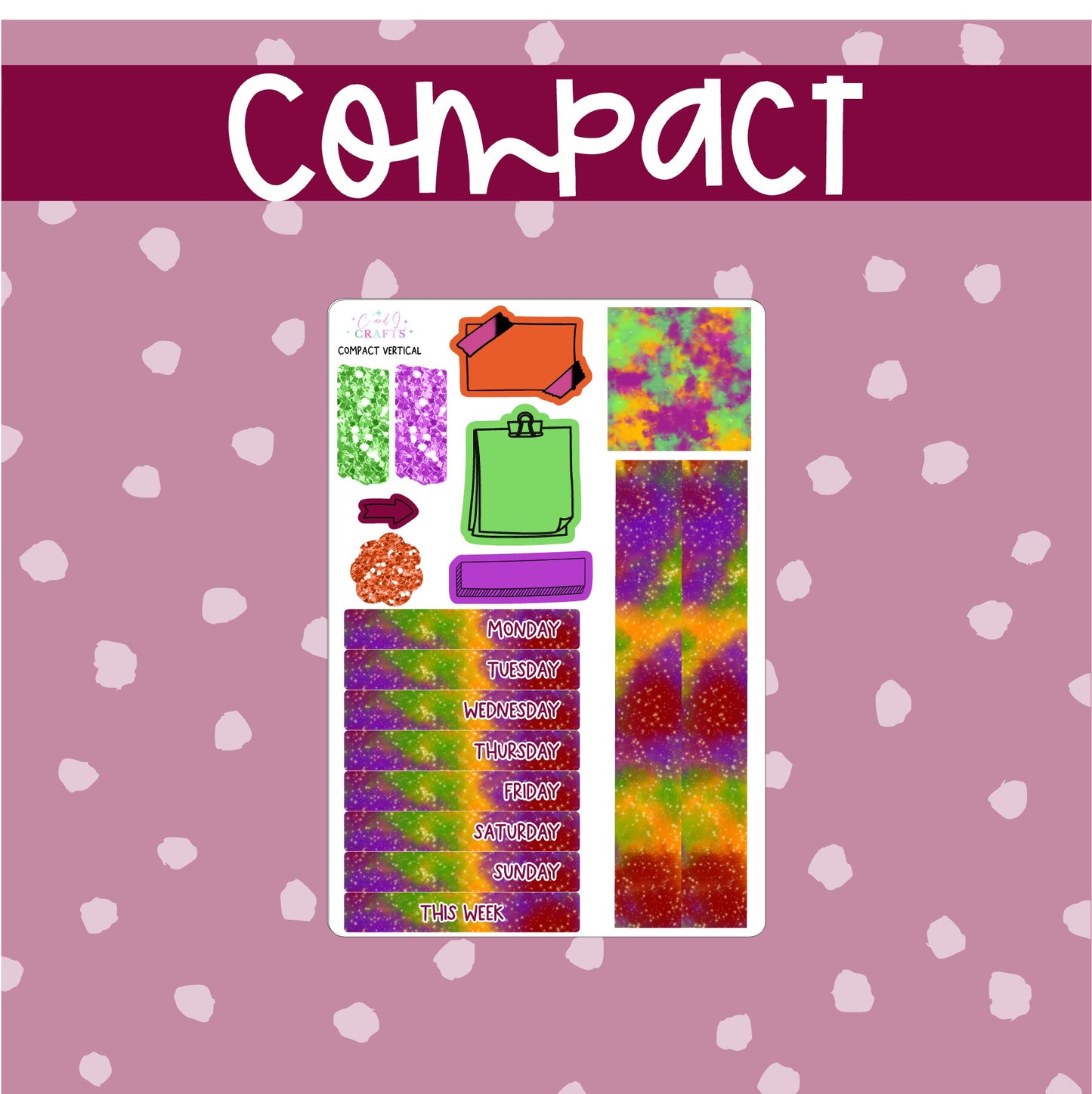 Halloween Galaxy // Compact Vertical