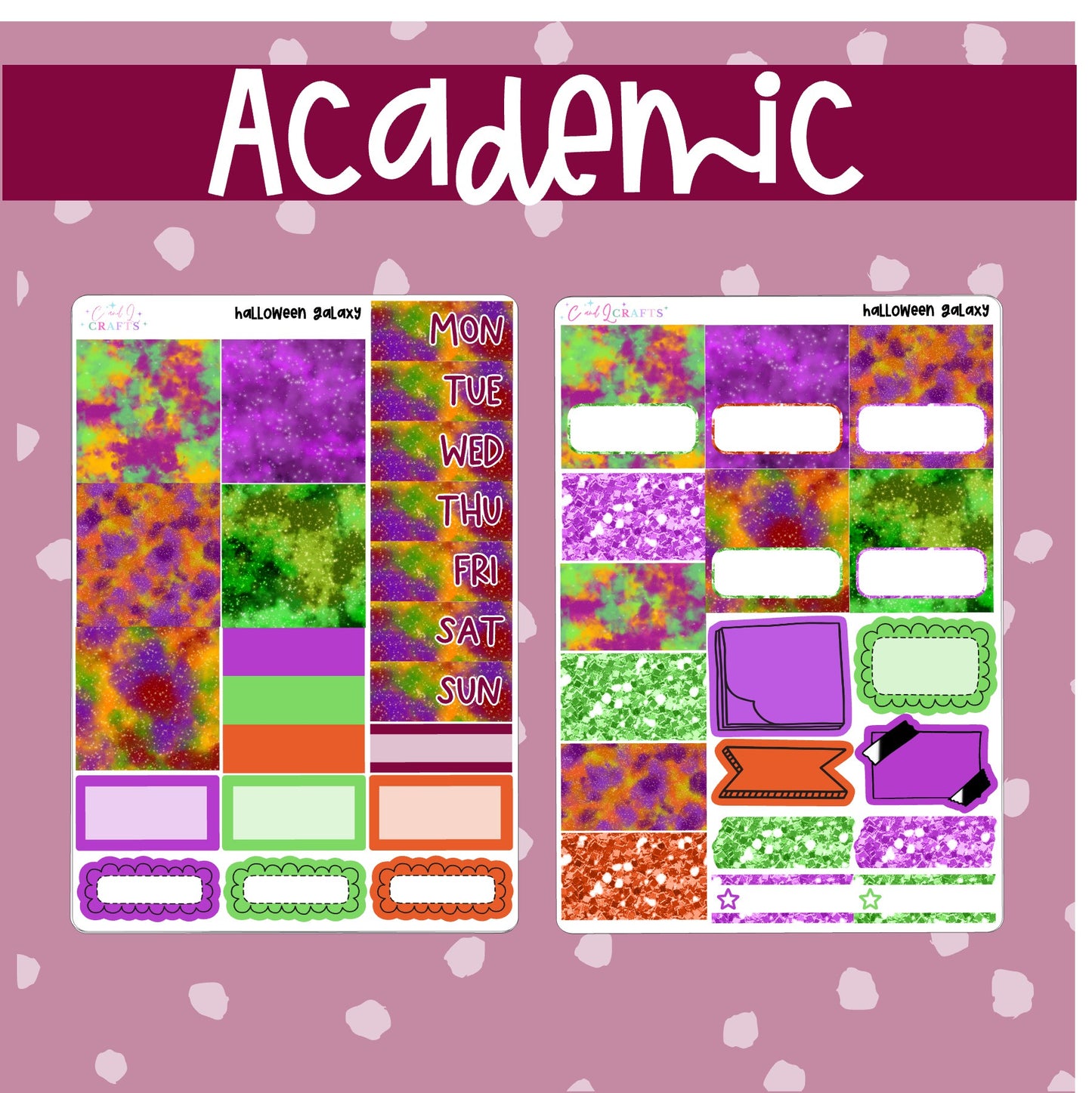 Halloween Galaxy // Academic