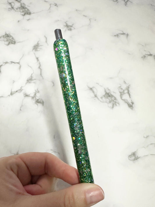 Luck of the Irish Glitter pen *ready to ship*