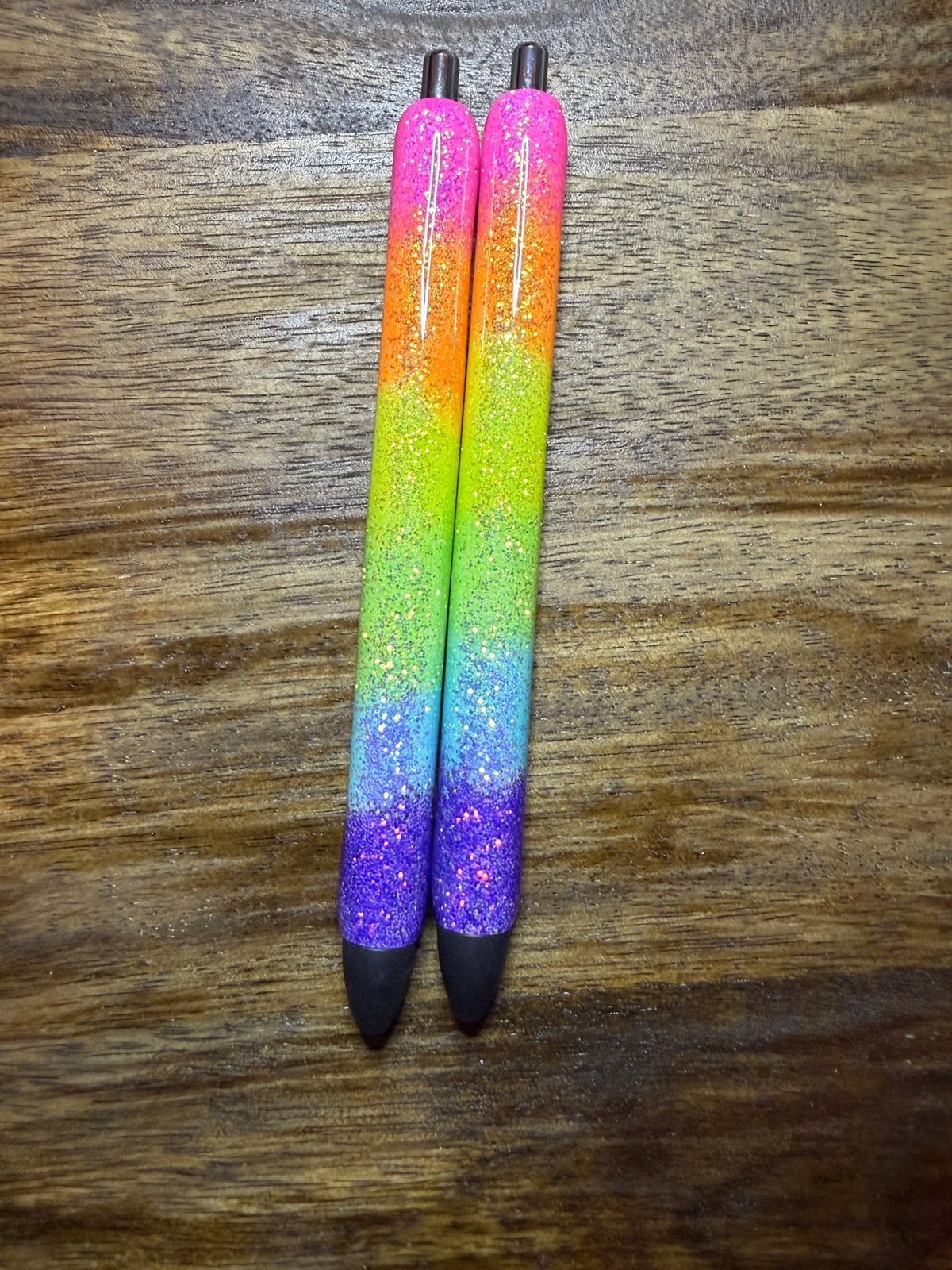 Rainbow Ombre Glitter Pen