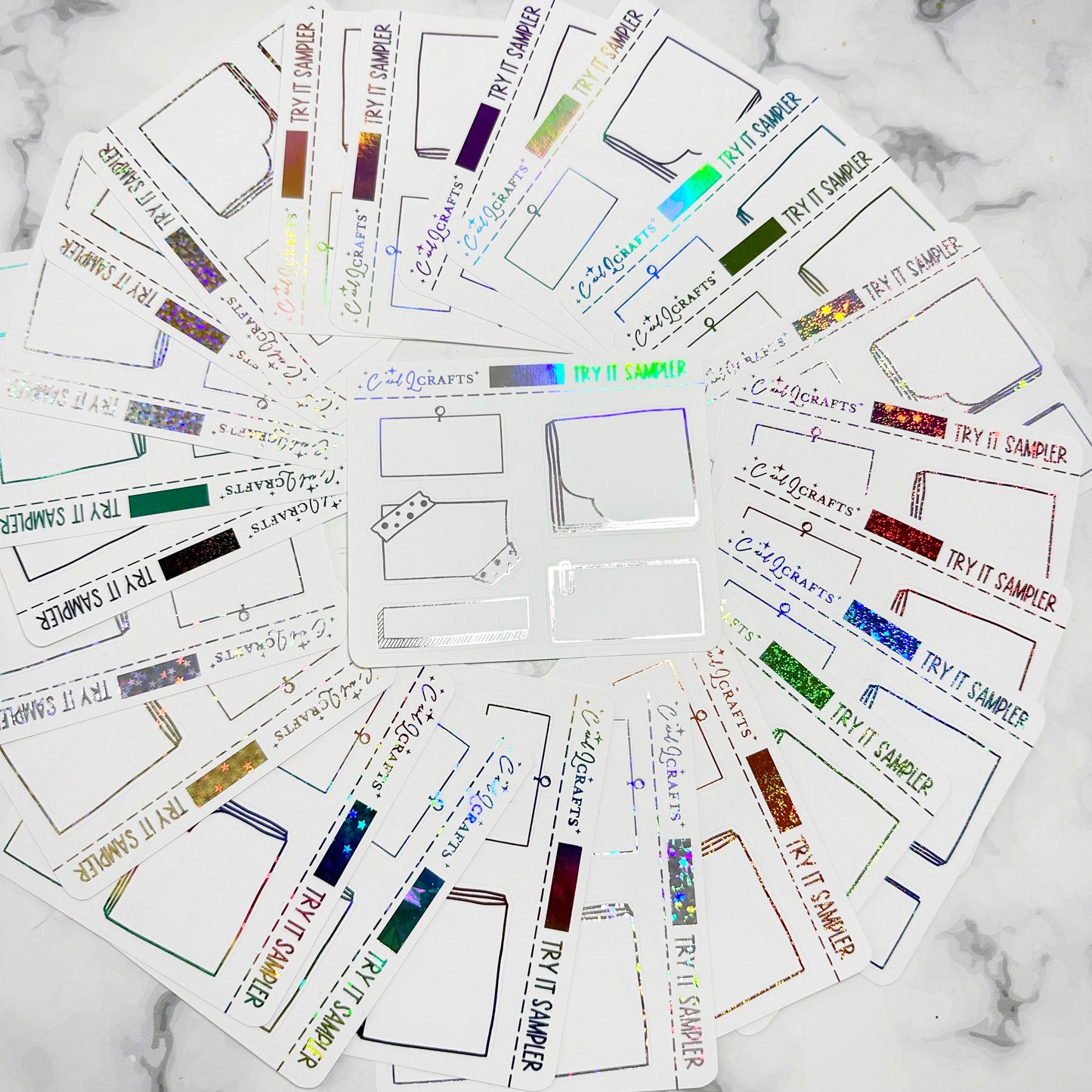 Try It Out Samplers Holographic/Pattern Bundle