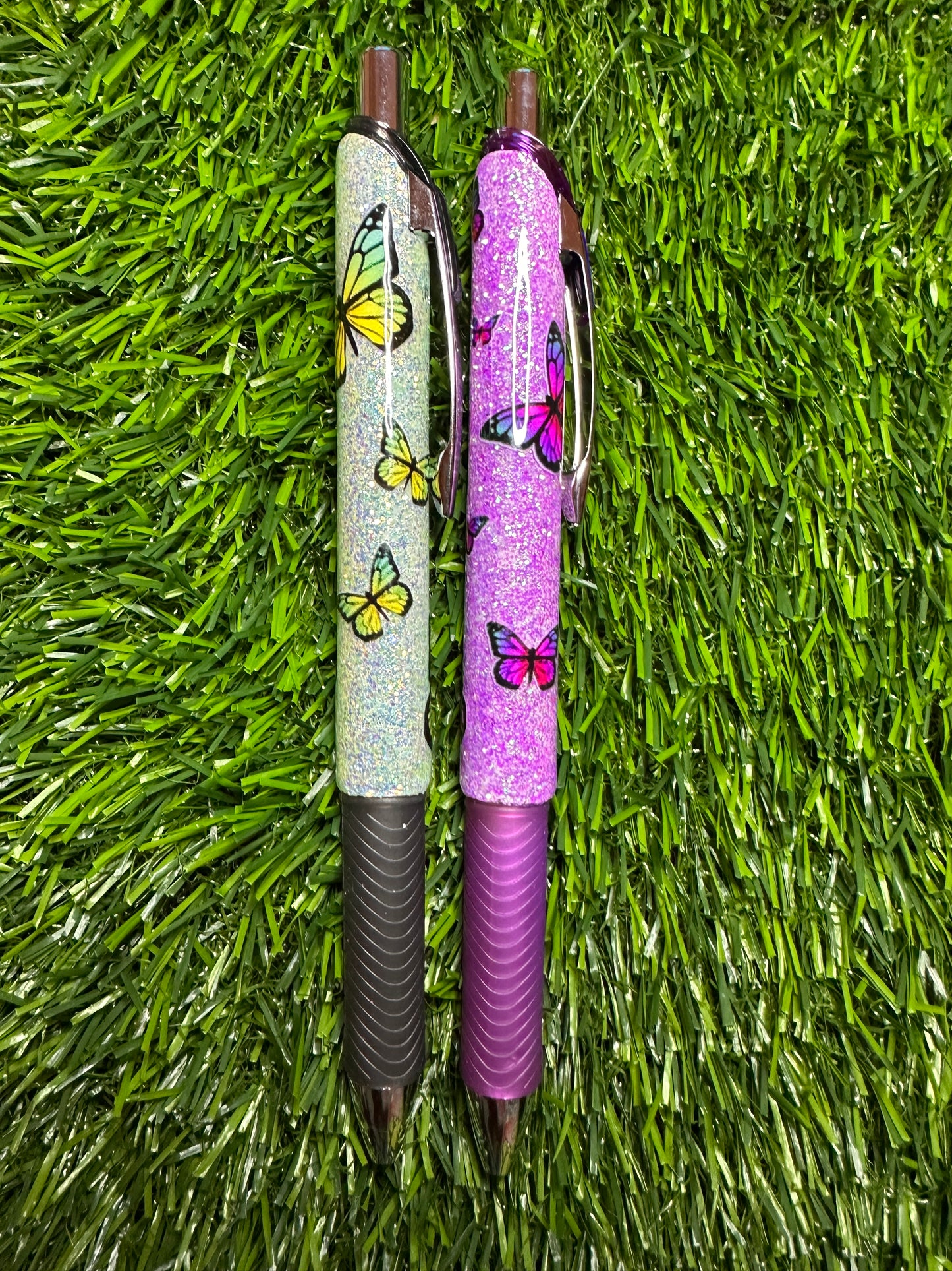 Butterfly Energel Glitter Pen
