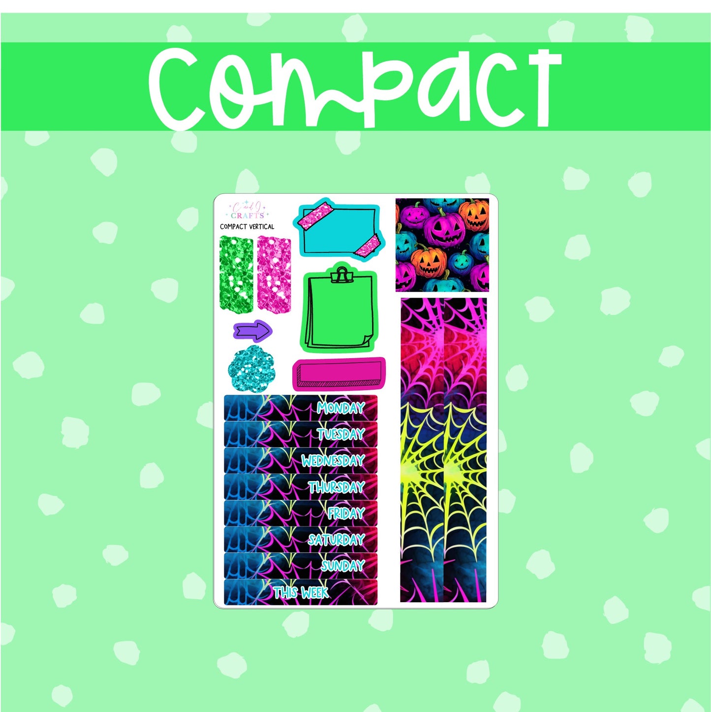 Neon Halloween // Compact Vertical