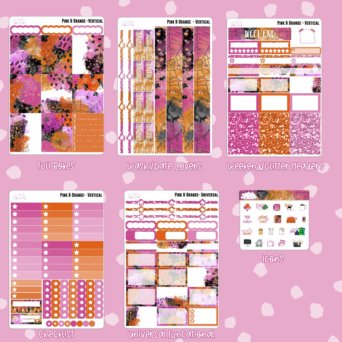 Pink & Orange *a la carte*