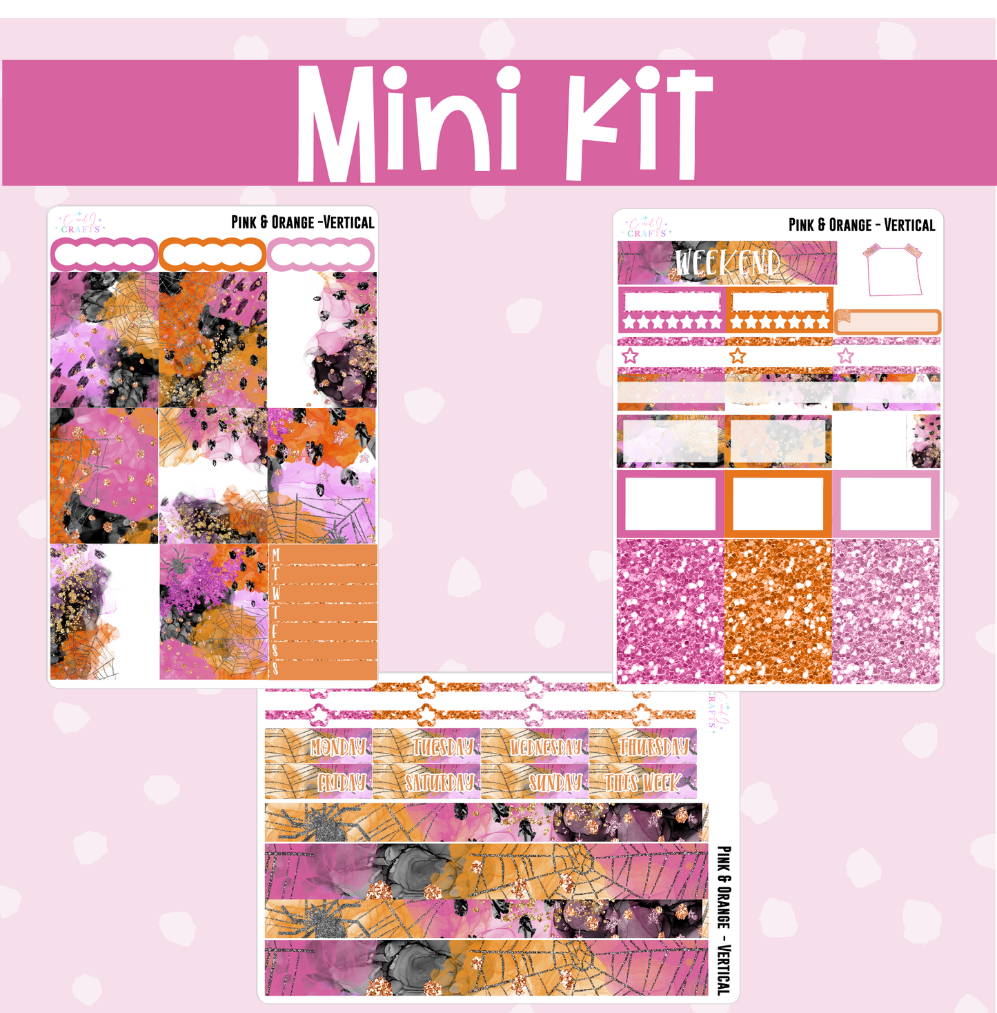 Pink & Orange *a la carte*
