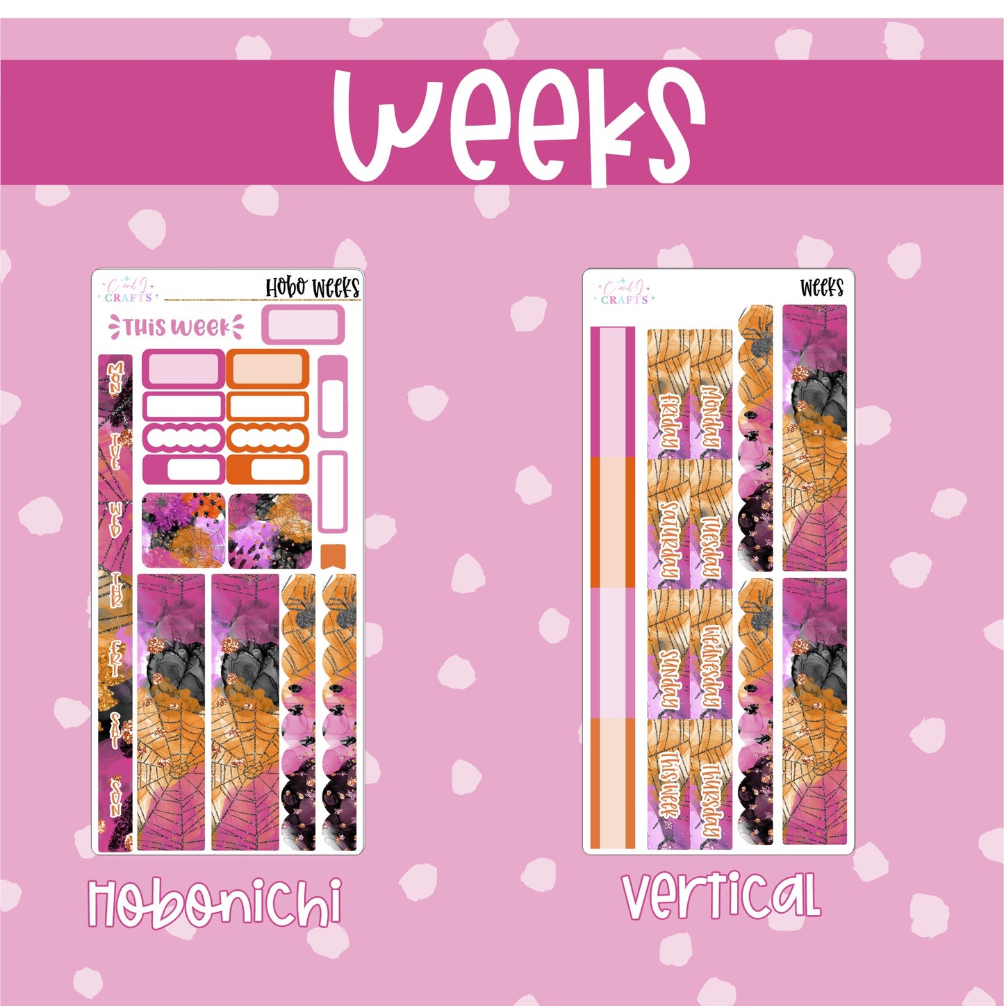 Pink & Orange Weeks