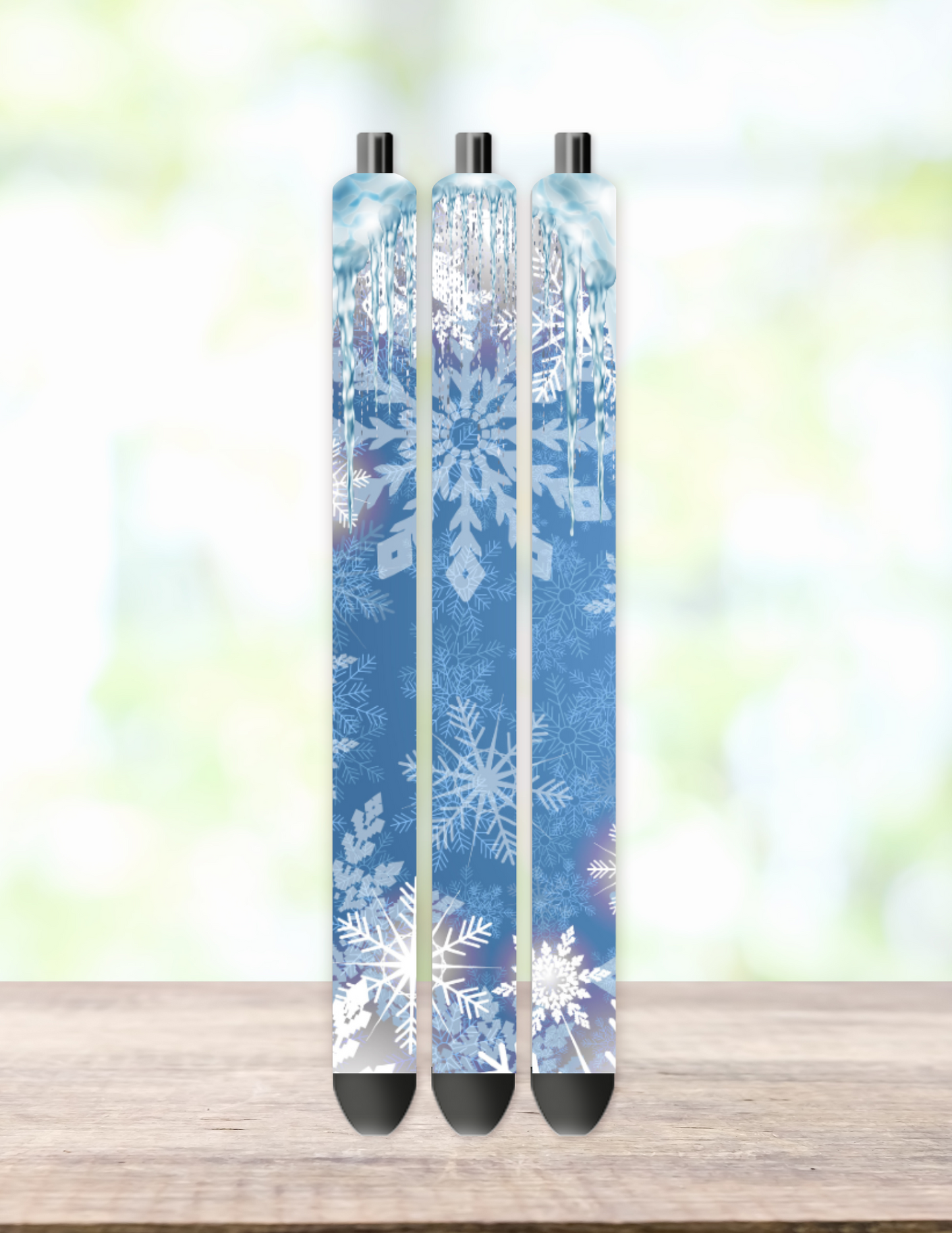 Snowflakes Pen Wrap