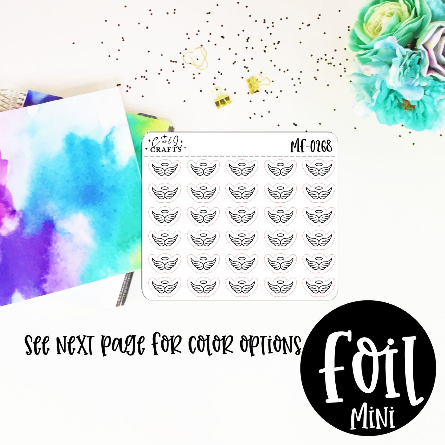 Angel Wings Mini Foil