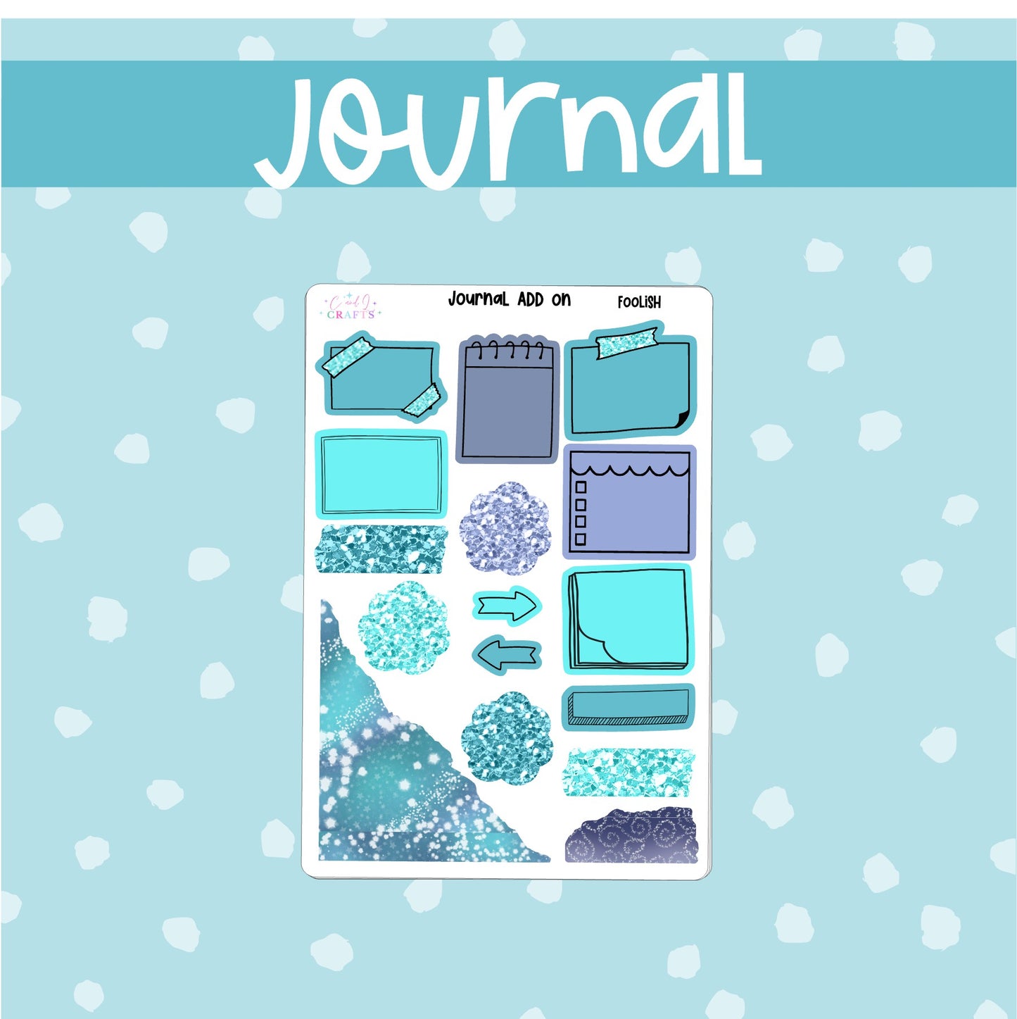Foolish // Journal Add on