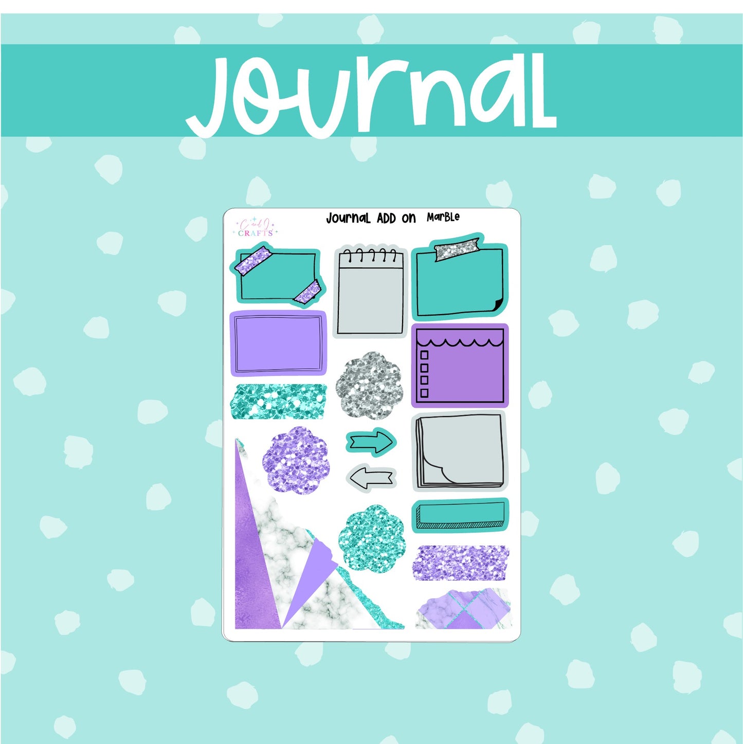 Marble // Journal Add on