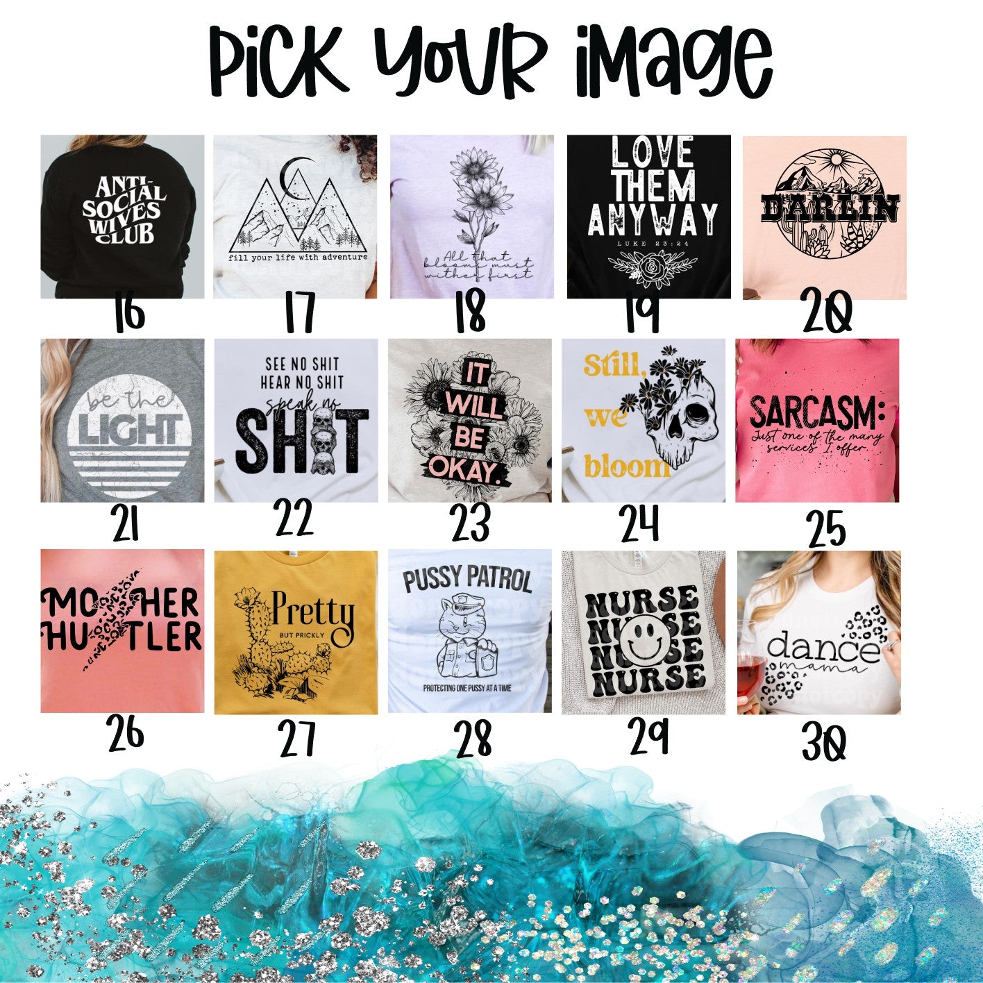 Pick Your Image//Part One