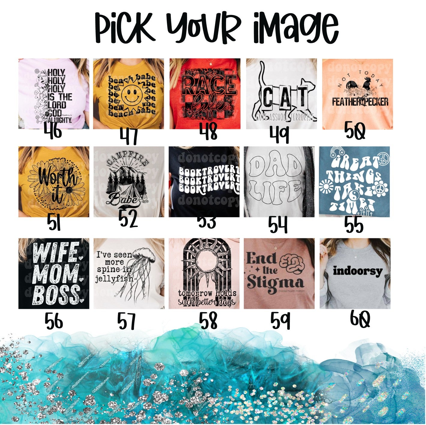 Pick Your Image//Part One