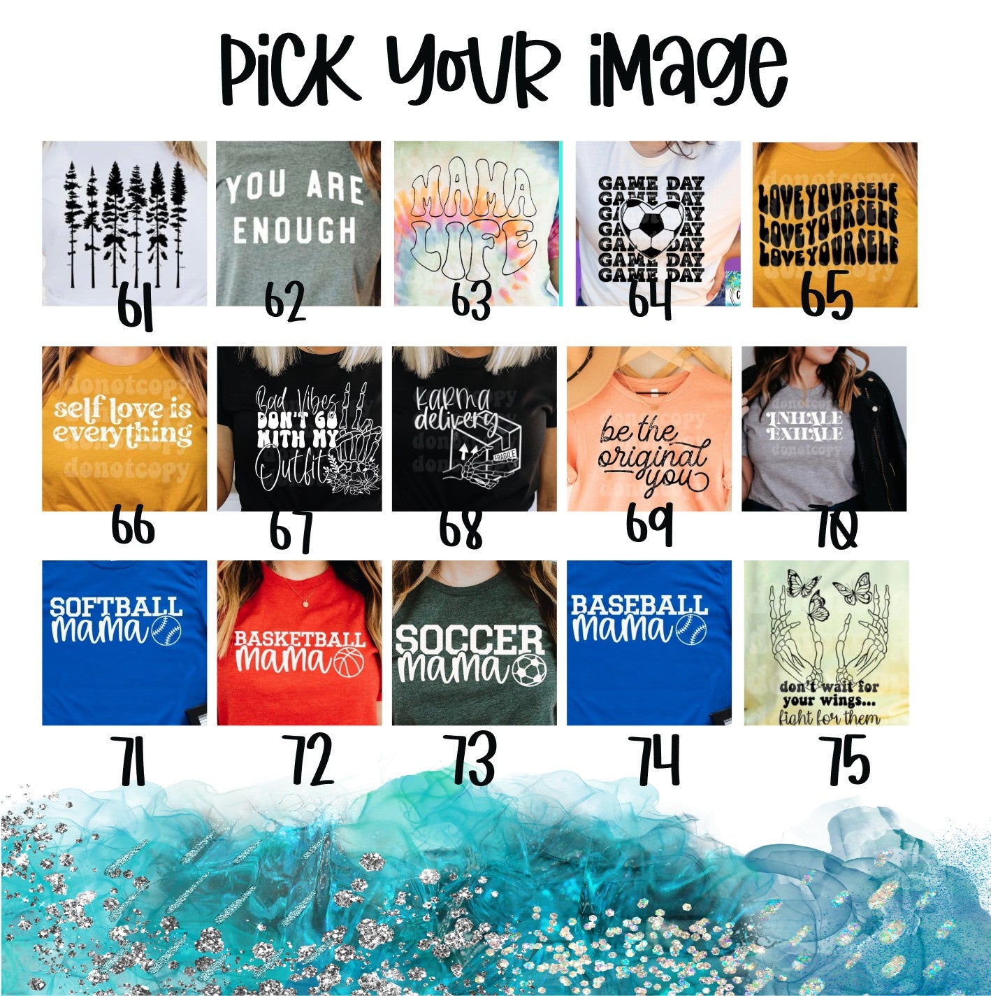 Pick Your Image//Part One