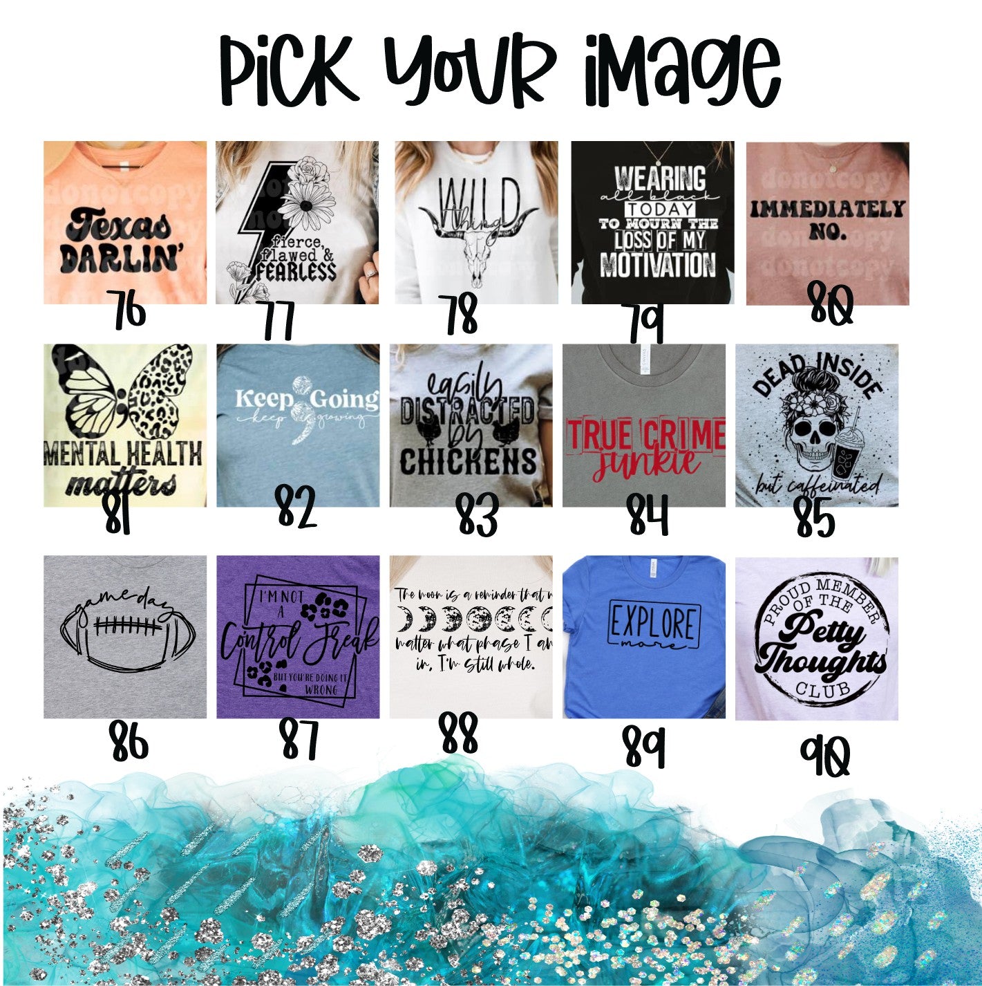 Pick Your Image//Part One