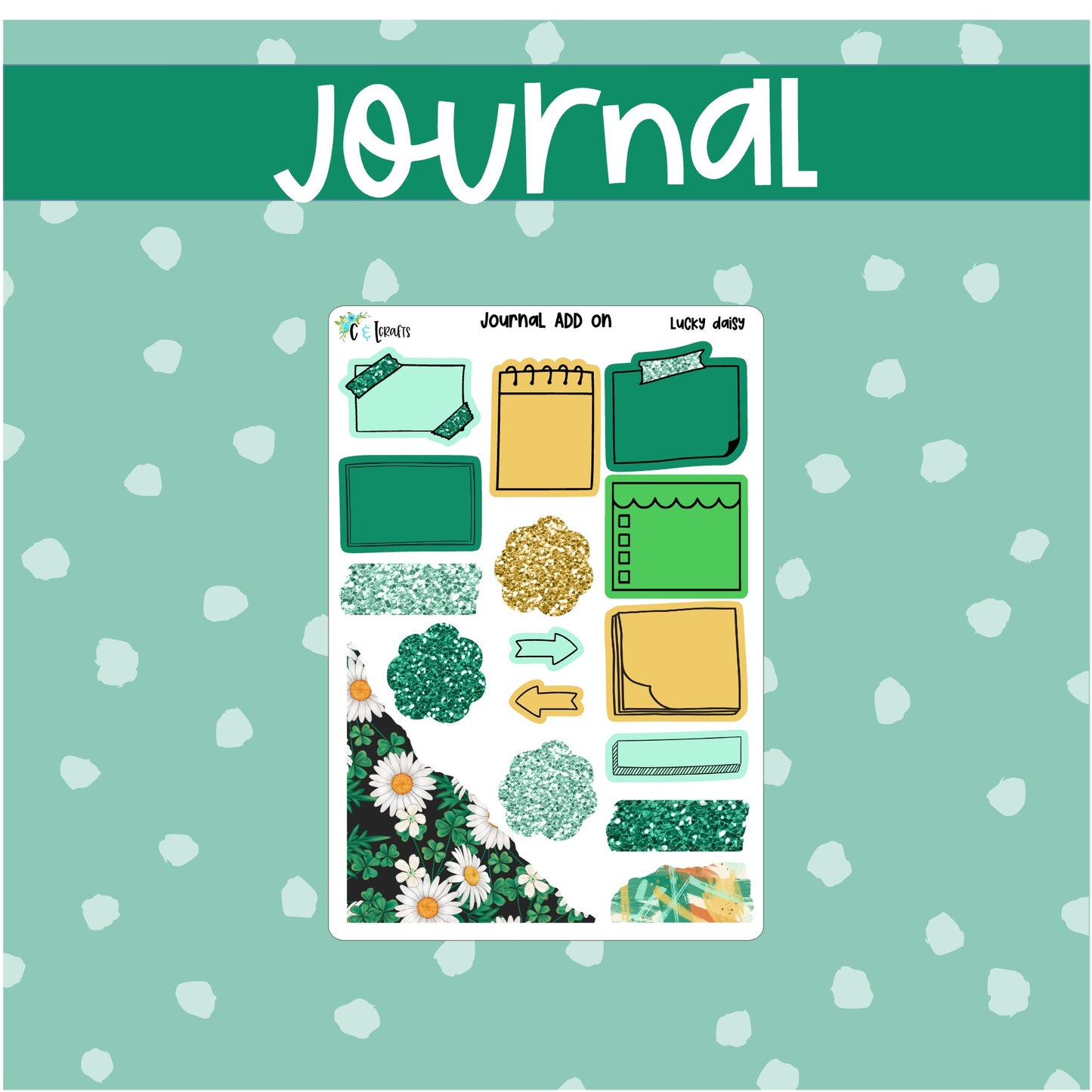 Lucky Daisy // Journal Add on