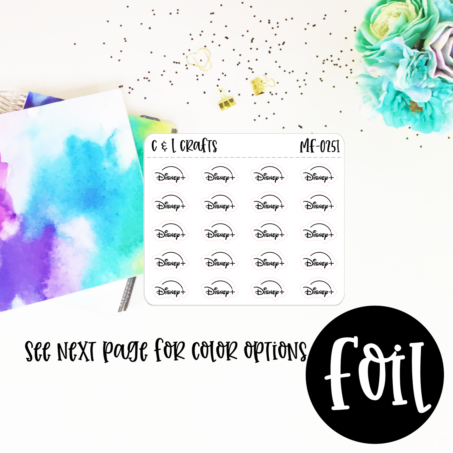 Disney Plus Mini Foil