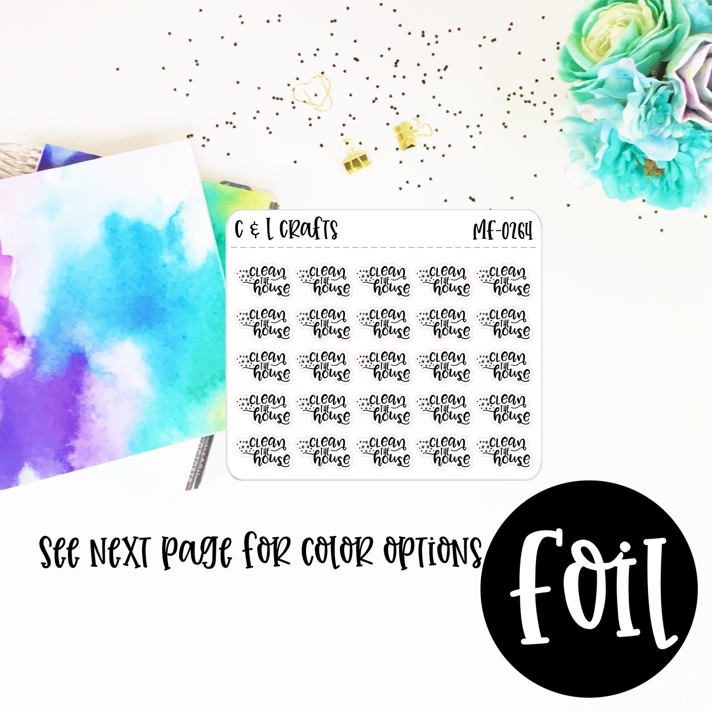 Clean the House Mini Foil