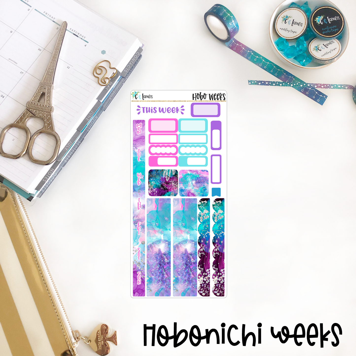 Mermaid Hobonichi Weeks