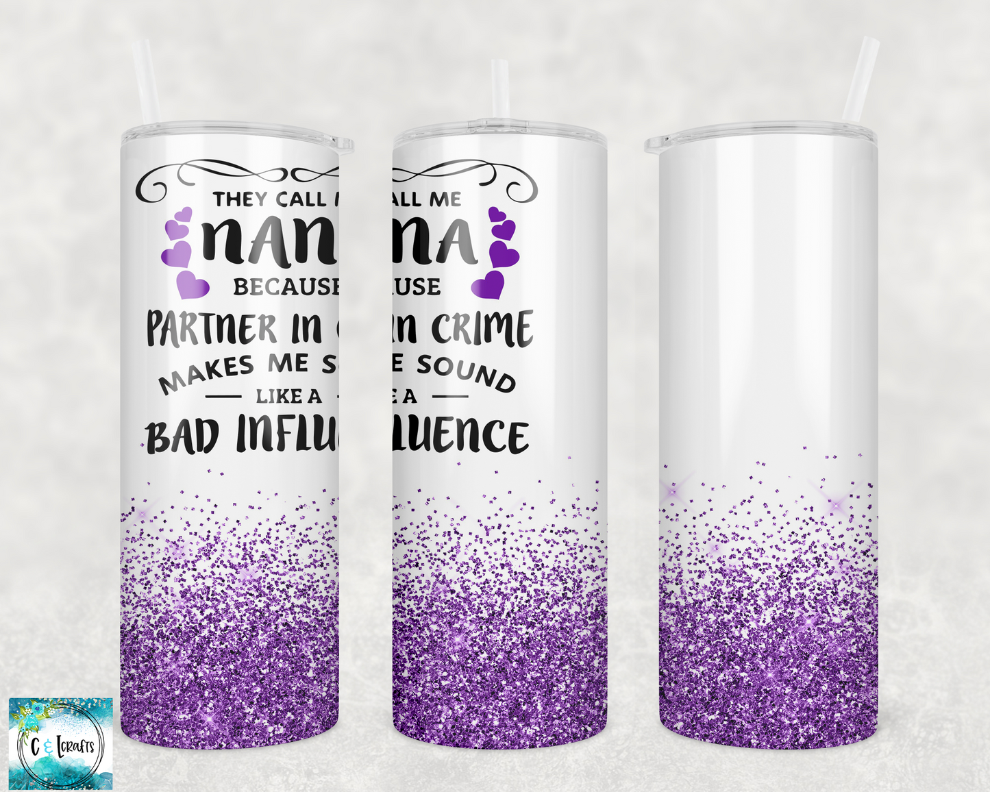 Nana 20oz Skinny Tumbler