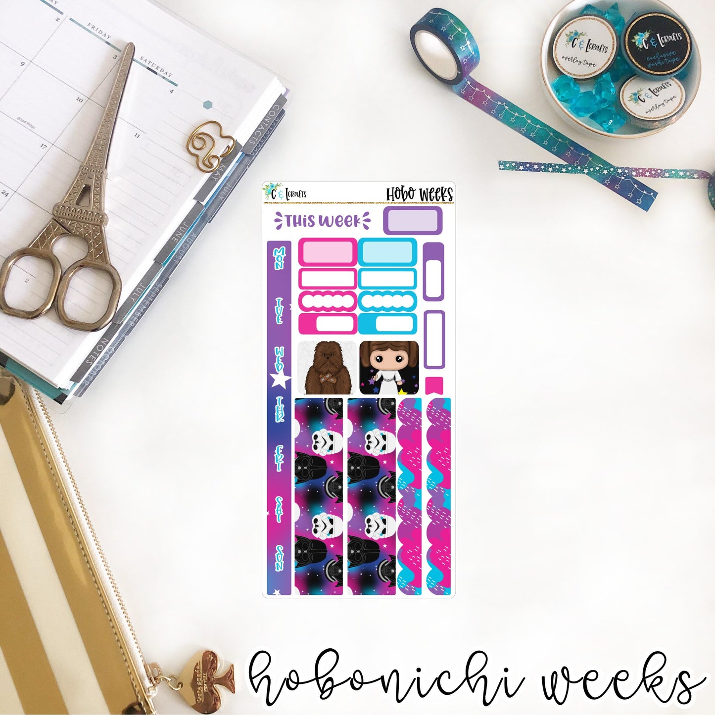 Pew Pew Hobonichi Weeks