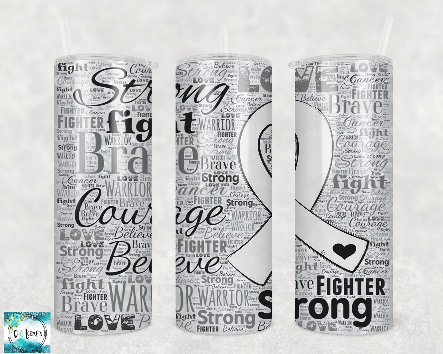Fighter 20oz Skinny Tumbler