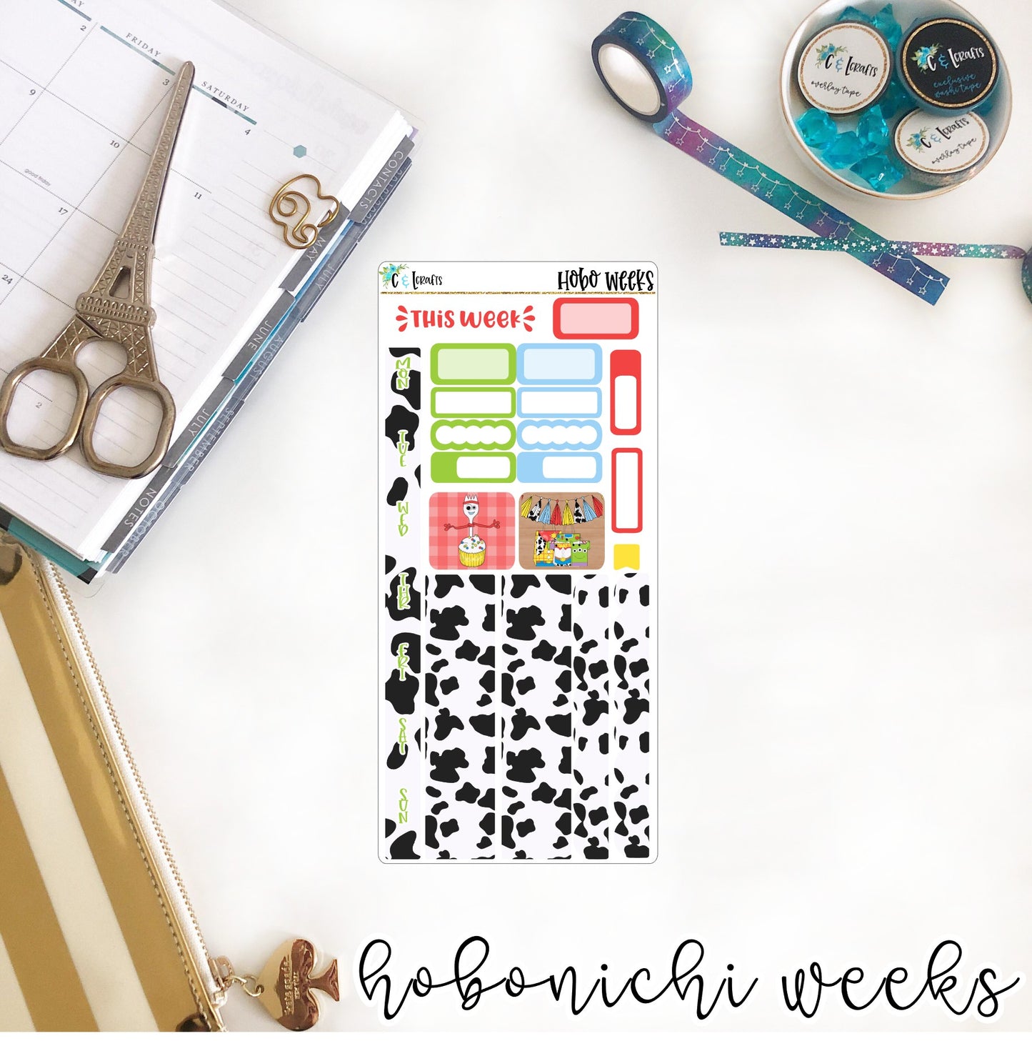 Toy Party Hobonichi Weeks