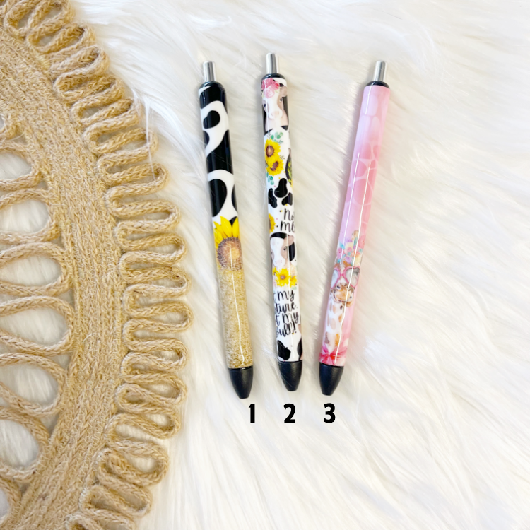 Animal Print wrap pen