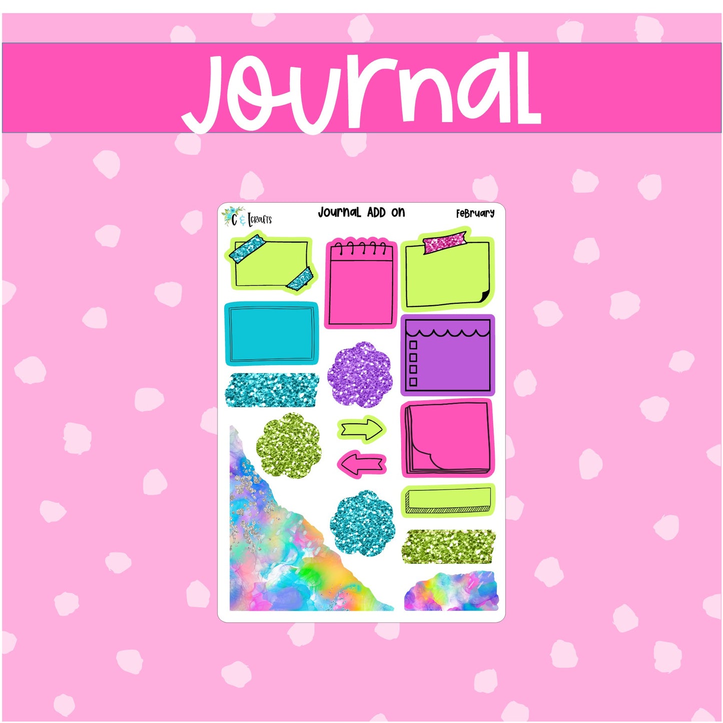 February // Journal Add on