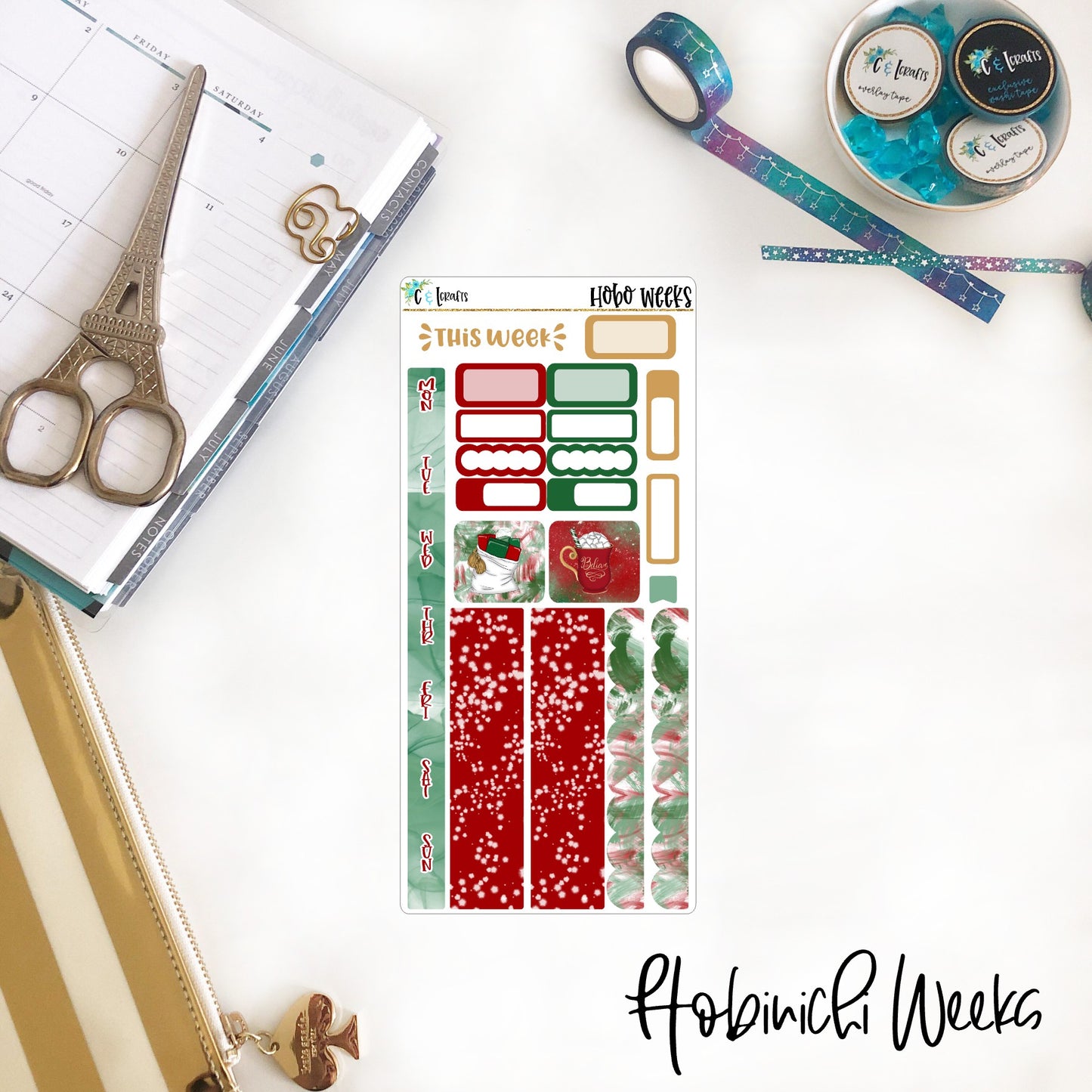 Santa Hobonichi Weeks