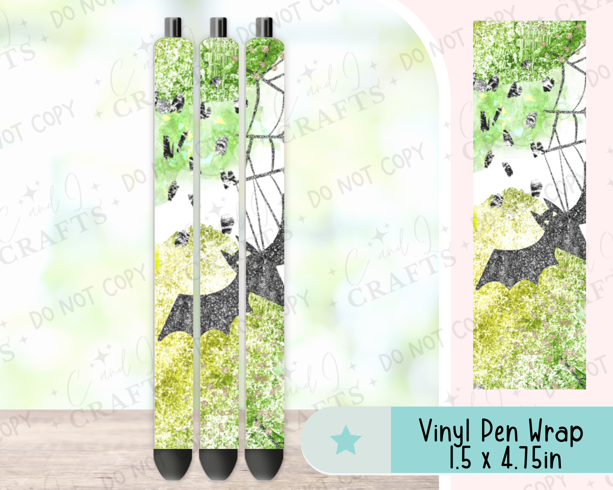 October Vinyl Wrap for Pens -0056