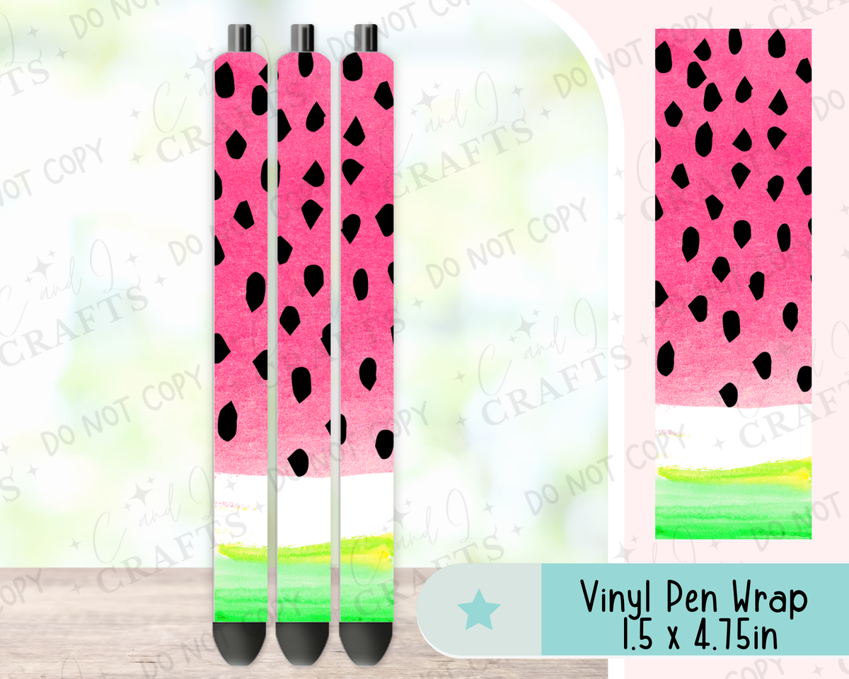 Watermelon Vinyl Wrap for Pens -0045