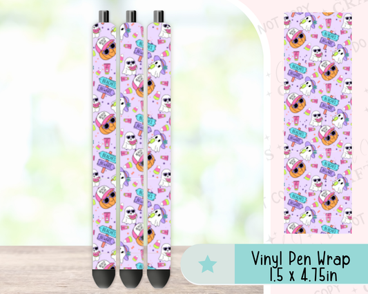 Beaches Beware Vinyl Wrap for Pens -0066