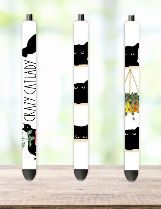 Crazy Cat Lady Pen Wrap