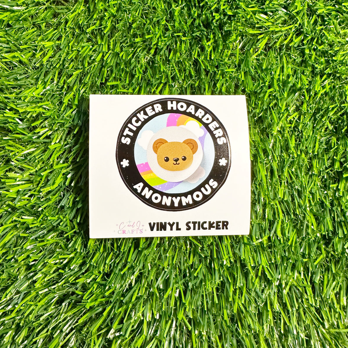 Sticker For Hoarding Sticker Hoarders Anonymous Vinyl Sticker – C and L Crafts