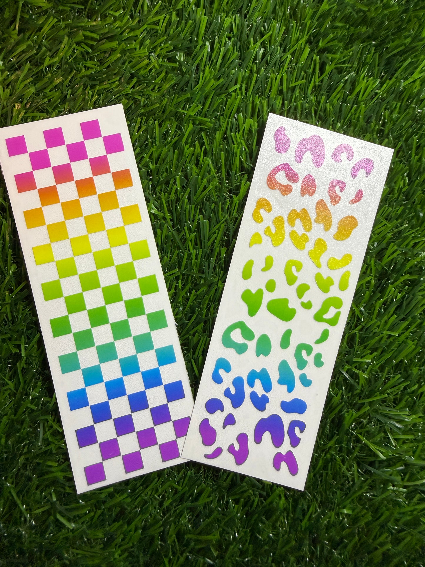 Checker & Leopard Designs - Ready to Apply Vinyl Pen Wrap