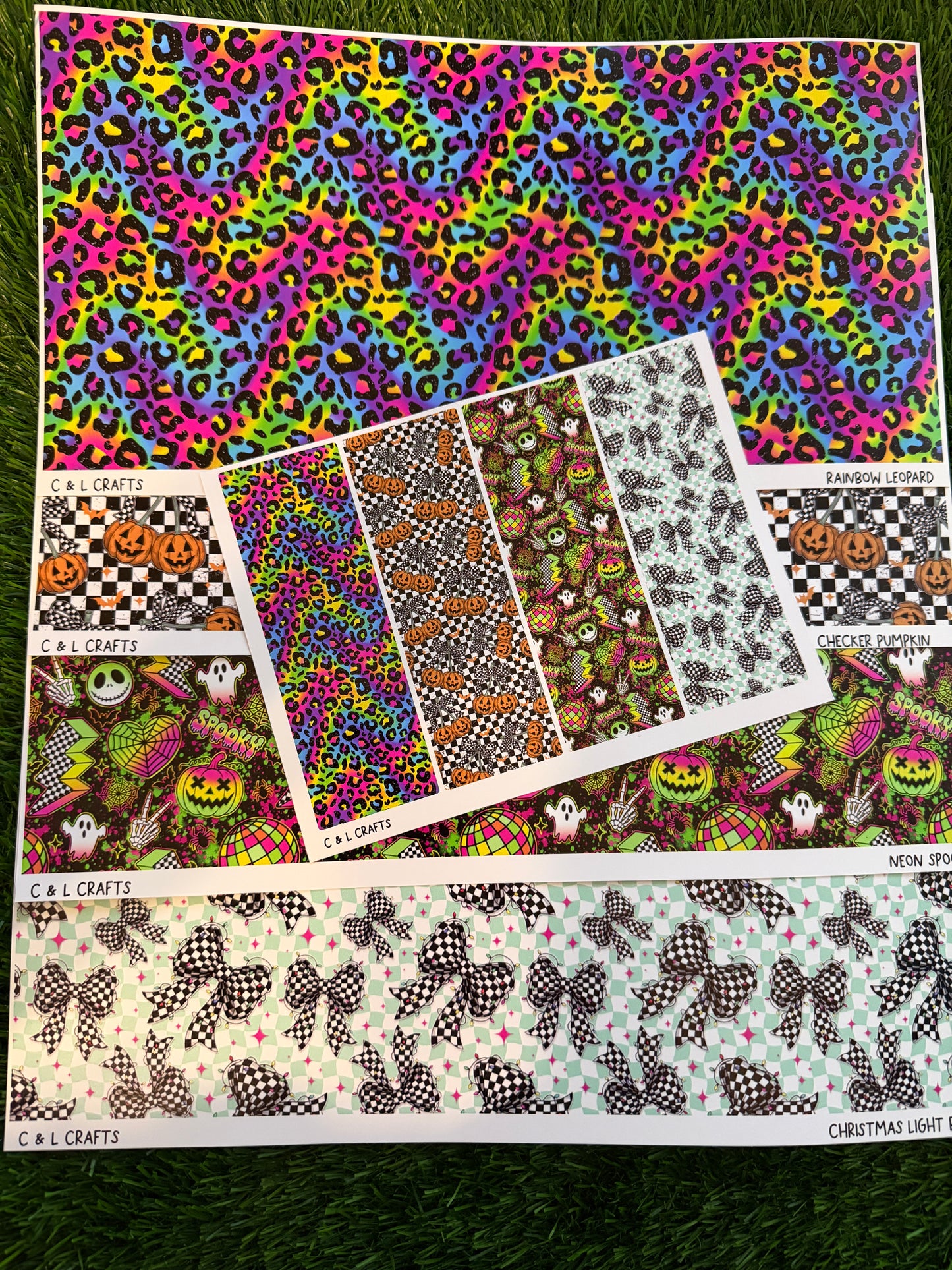 Spooky & Wild Bundle Printed Vinyl Sheet Semi-Gloss-