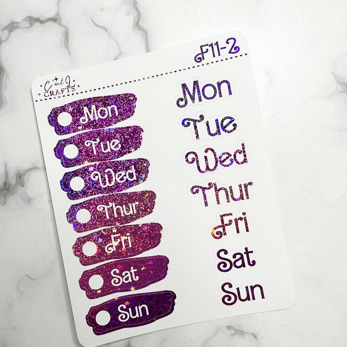 Let's Go Party Foil Stickers