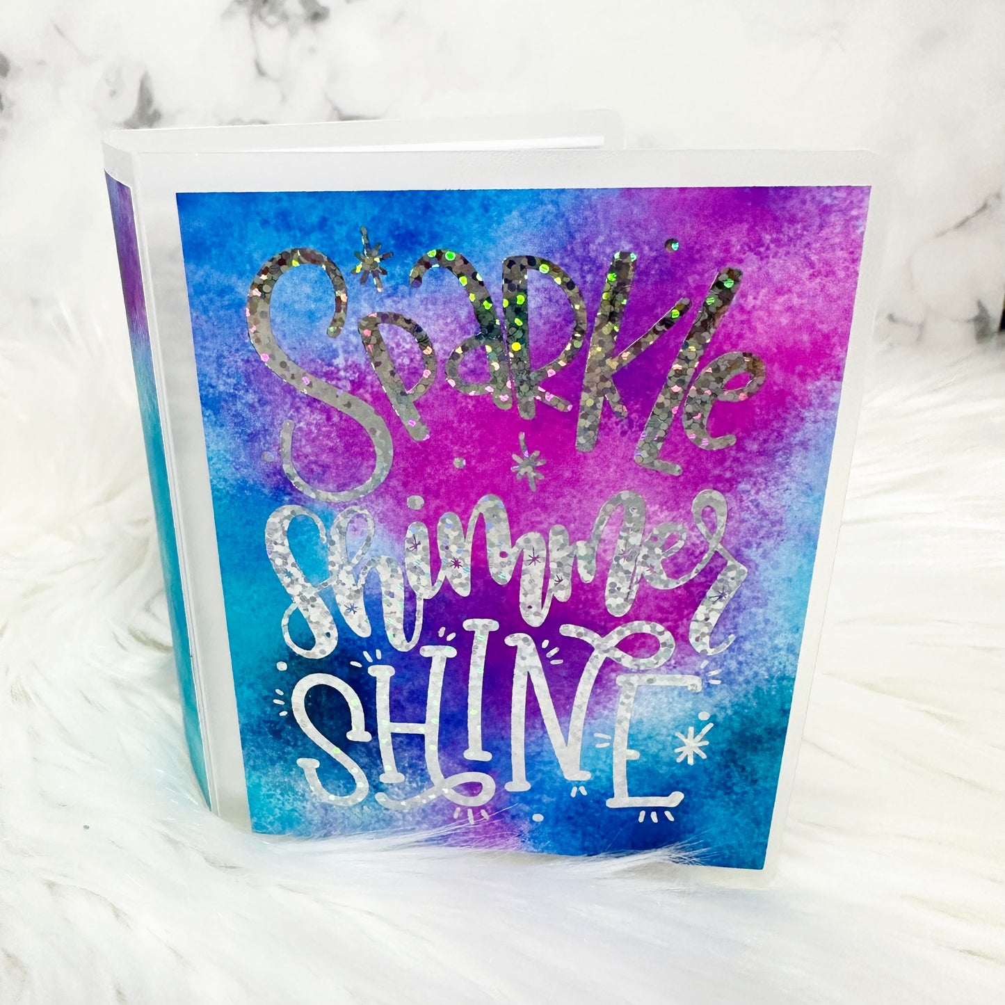Mini Sticker Album // Sparkle Shimmer Shine