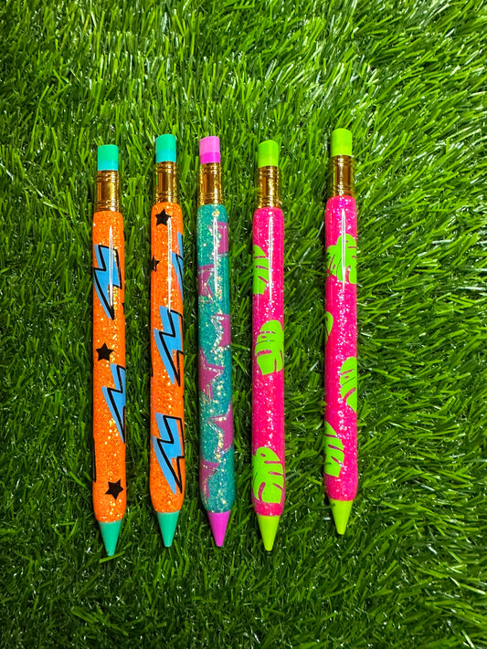 Glittered #2 Pencils INDIVIDUAL