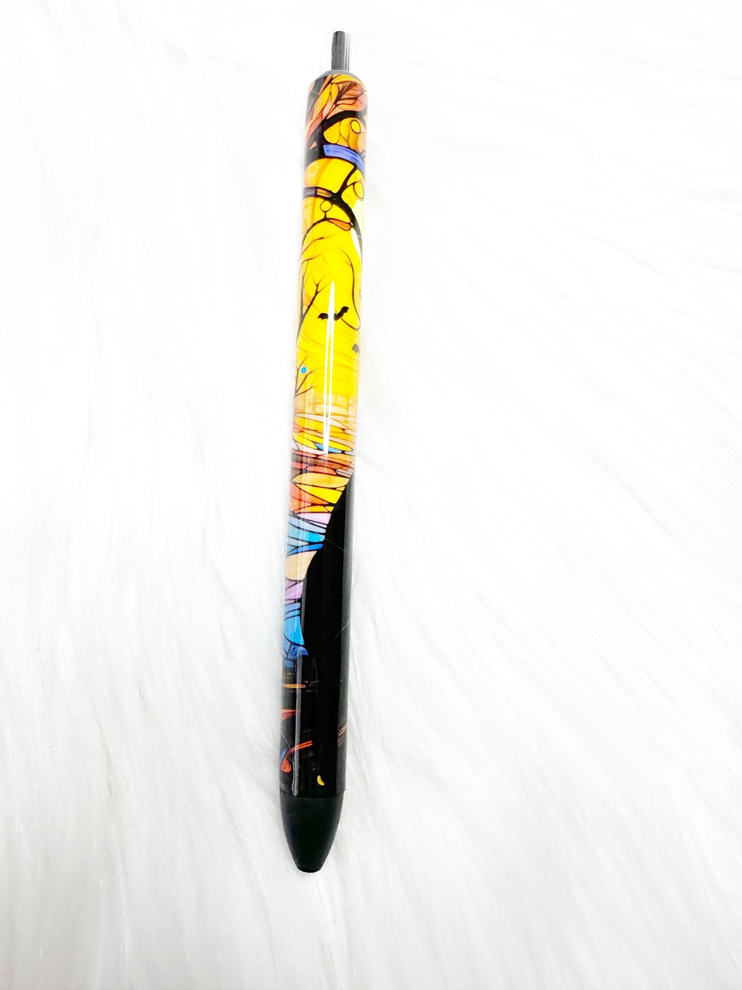 Black Cat Moon Light Wrap Pen