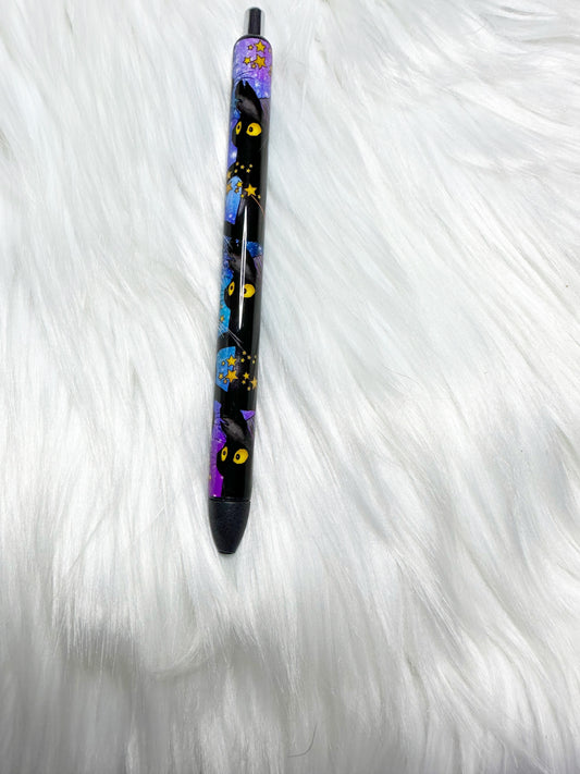 Halloween Black Cat part 2 Wrap Pen