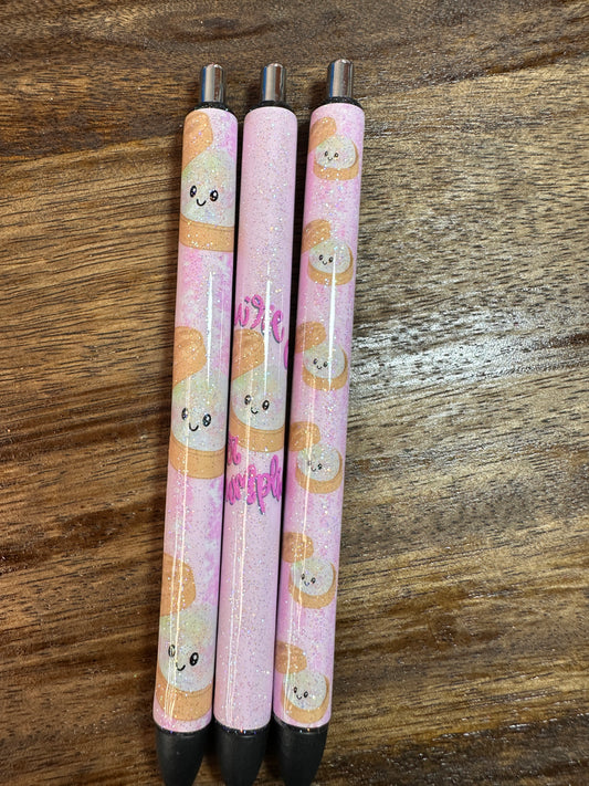 Dumpling Pen Wrap Set of 3