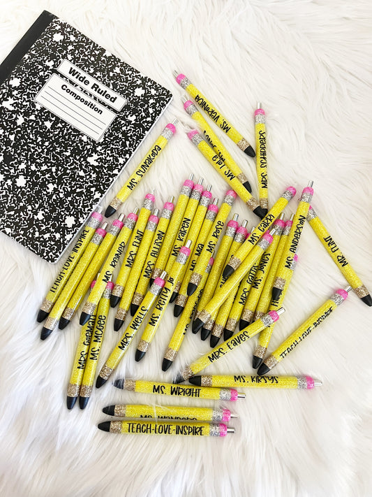 Teacher Pencil Pen