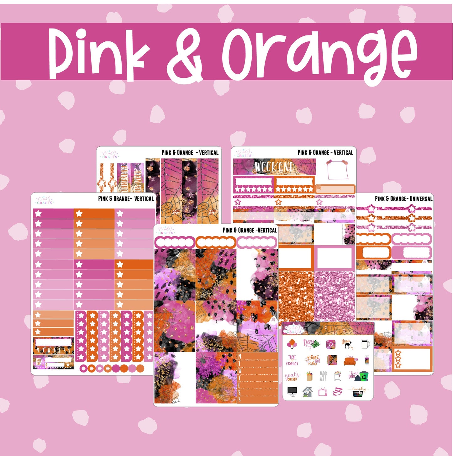 Pink & Orange *a la carte*