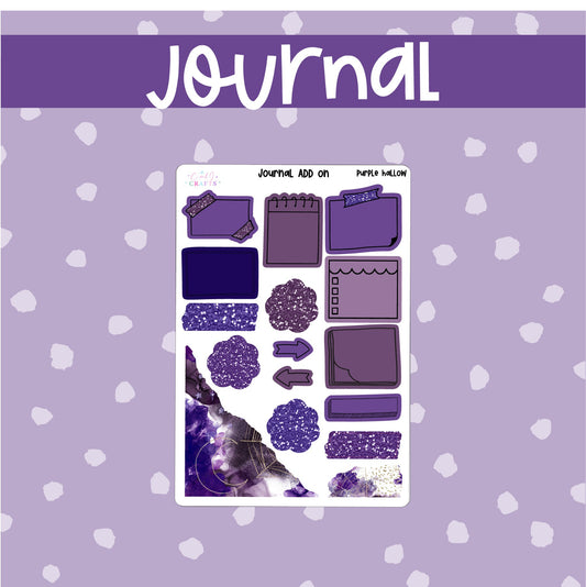 Purple Hallow // Journal Add on
