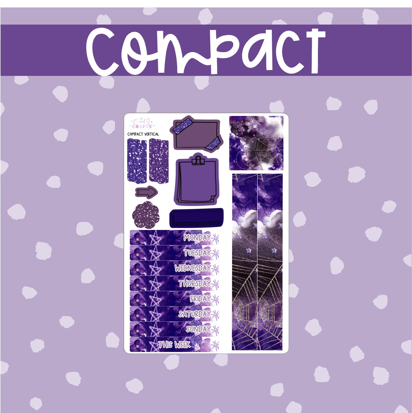 Purple Hallow // Compact Vertical