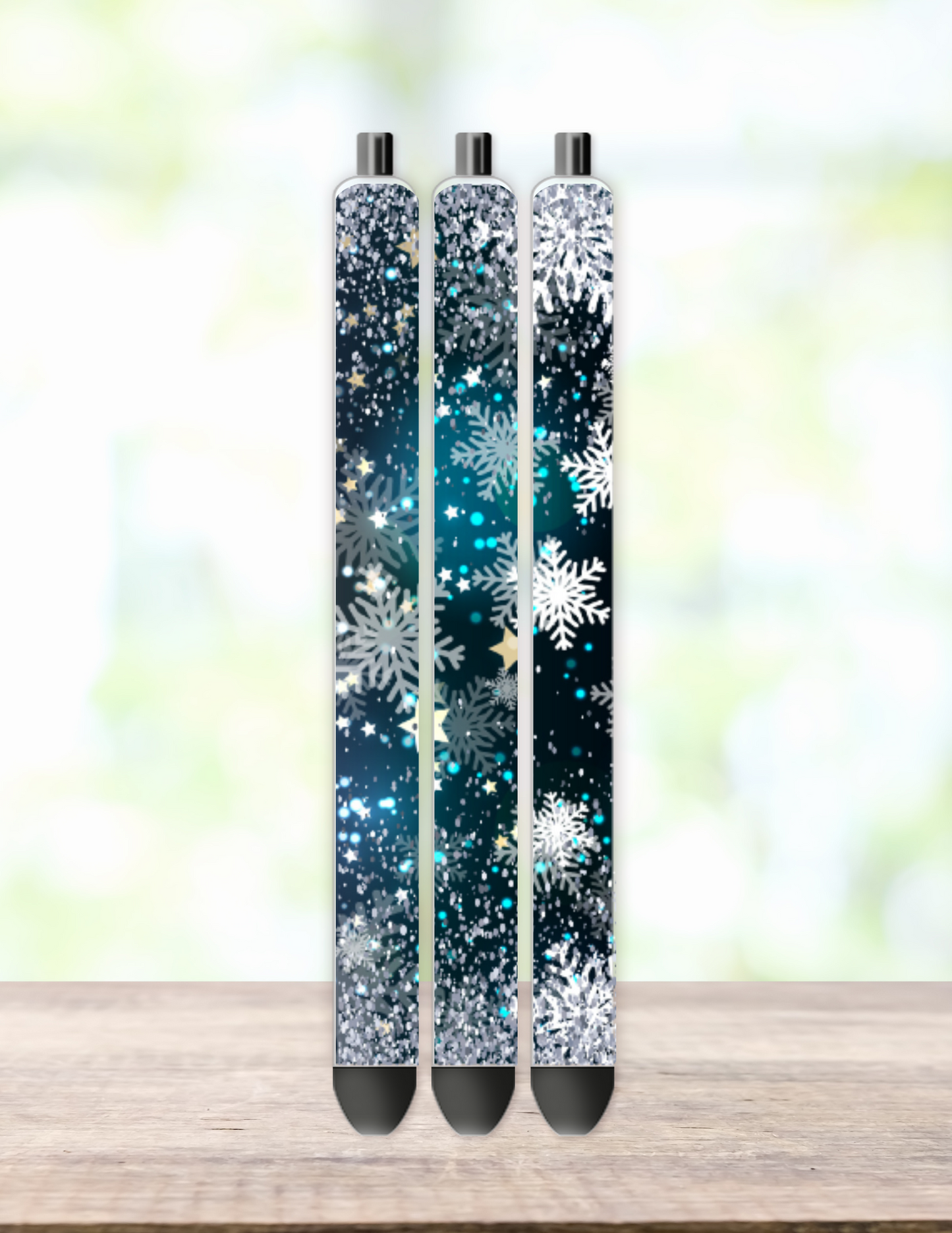 Snowflakes Pen Wrap